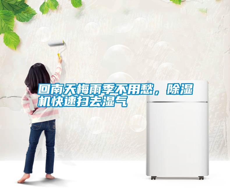 回南天梅雨季不用愁，除濕機快速掃去濕氣