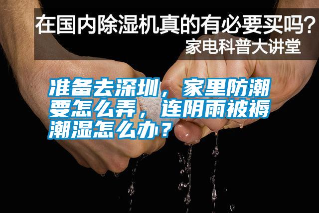 準備去深圳，家里防潮要怎么弄，連陰雨被褥潮濕怎么辦？