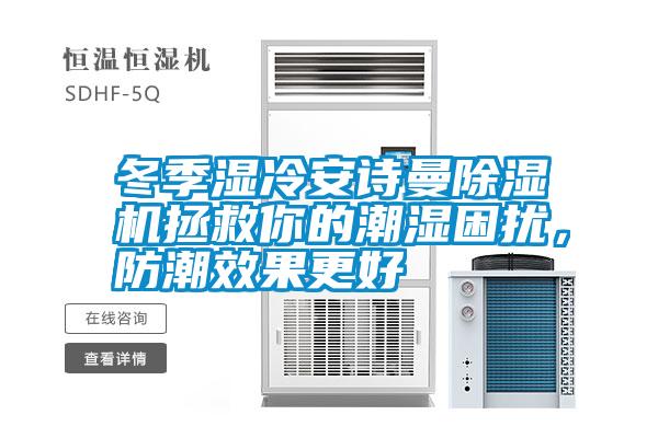 冬季濕冷安詩曼除濕機拯救你的潮濕困擾，防潮效果更好
