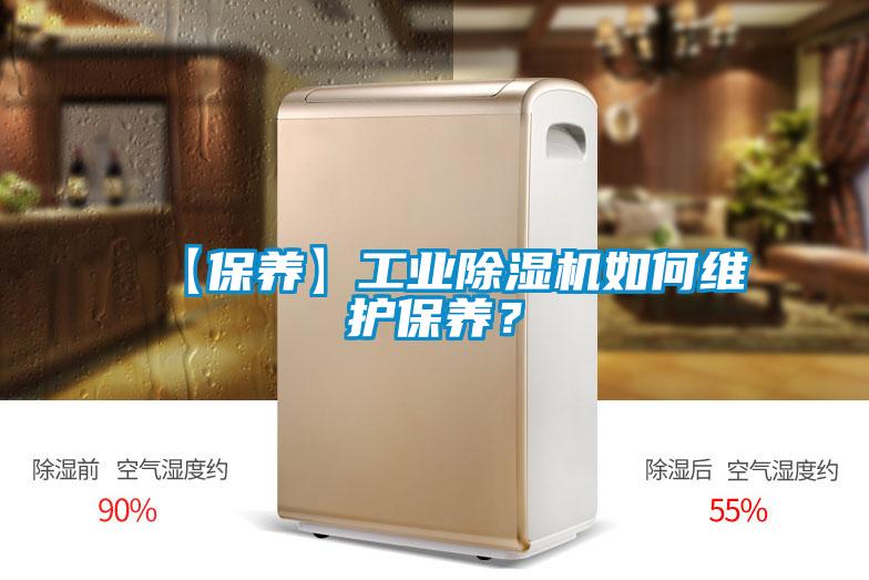 【保養】工業除濕機如何維護保養?