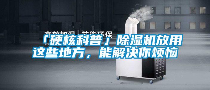 「硬核科普」除濕機放用這些地方，能解決你煩惱