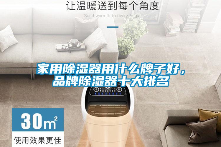 家用除濕器用什么牌子好，品牌除濕器十大排名