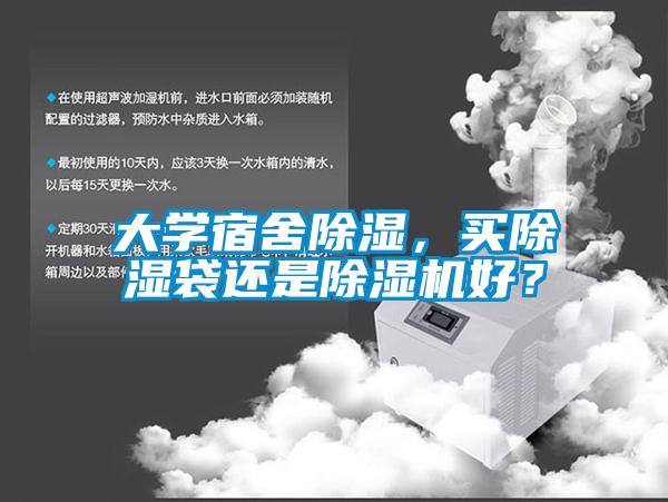 大學宿舍除濕，買除濕袋還是除濕機好？