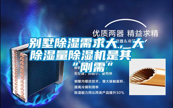 別墅除濕需求大，大除濕量除濕機(jī)是其“剛需”
