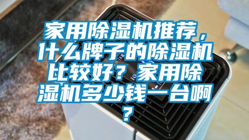 家用除濕機推薦，什么牌子的除濕機比較好？家用除濕機多少錢一臺啊？