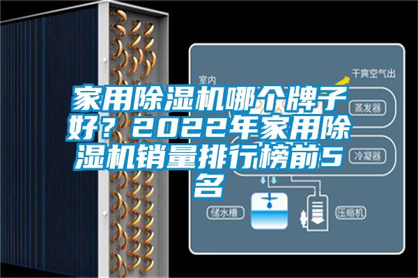 家用除濕機哪個牌子好？2022年家用除濕機銷量排行榜前5名