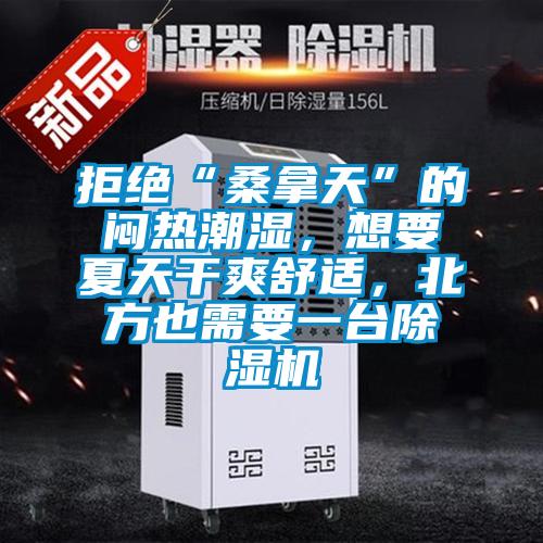 拒絕“桑拿天”的悶熱潮濕，想要夏天干爽舒適，北方也需要一臺除濕機
