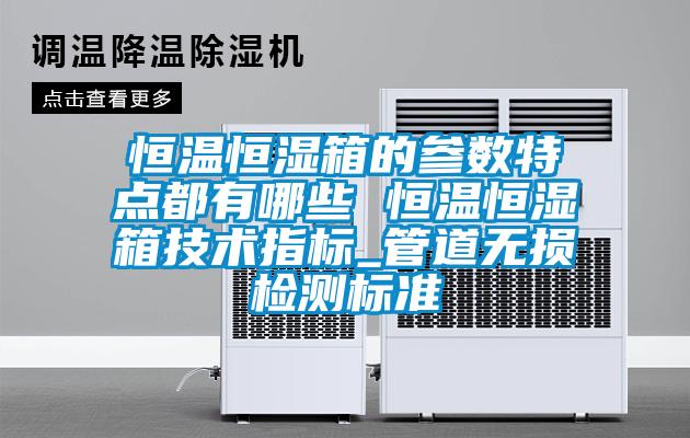 恒溫恒濕箱的參數(shù)特點(diǎn)都有哪些 恒溫恒濕箱技術(shù)指標(biāo)_管道無損檢測標(biāo)準(zhǔn)